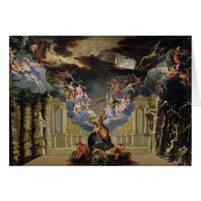 Set design for 'Atys' by Jean-Baptiste Lully (Front Horizontal)