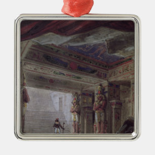 Set design for 'The Magic Flute' Metal Ornament
