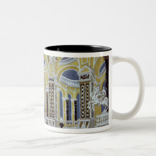 Set design for 'The Magic Flute' Two-Tone Coffee Mug