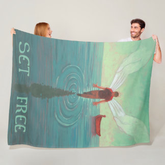 Set Free Fleece Blanket