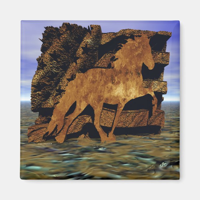 Set in Stone Magnet (Front)