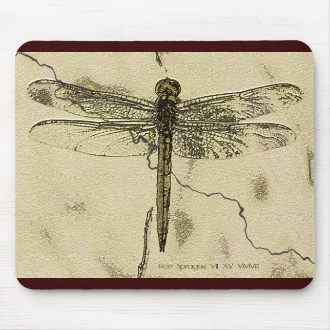 Set in Stone Mouse Pad (Front)