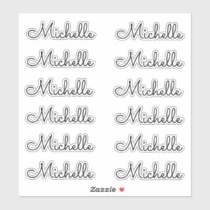 Set of 12 -  Elegant Script Name