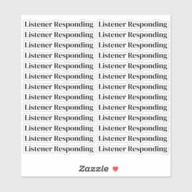 Set of 26 ABA Labels | Autism Therapy Stickers (Sheet)