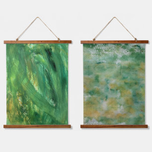 Set of 2 Abstract Wall Tapestries