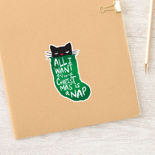 Set of 3 All I Want for Christmas Custom-Cut Vinyl