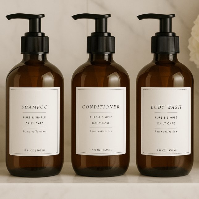 Set of 4 Custom  Bathroom Labels (Creator Uploaded)