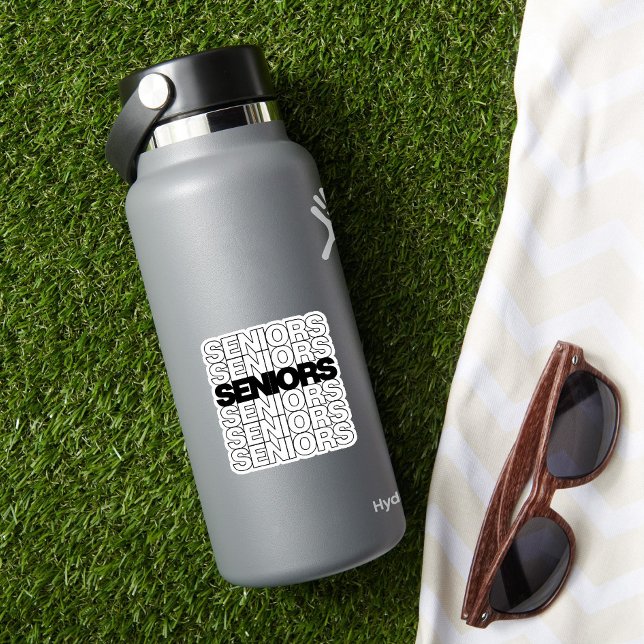 Set of 5 Black Seniors Seniors Seniors Custom-Cut (Creator Uploaded)