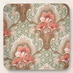 Set of 6 Art Nouveau Coasters