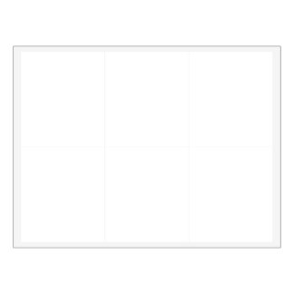Set of 6 Labels Template  (4" x 3.5")
