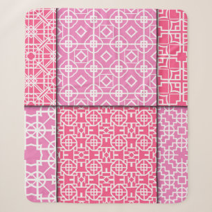 Set of 6 seamless geomettric pattern. Vintage illu Sherpa Blanket