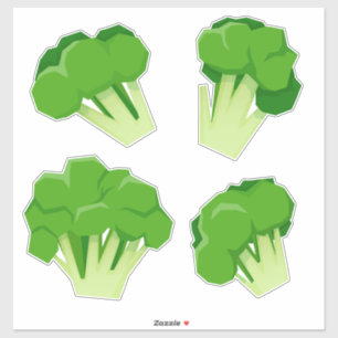 Set of green broccoli