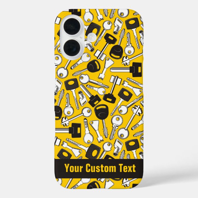 Set of Keys Background Case-Mate iPhone Case (Back)
