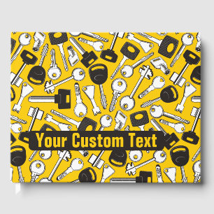 Set of Keys Background Guest Book