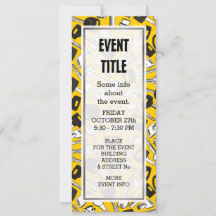 Set of Keys Background Invitation