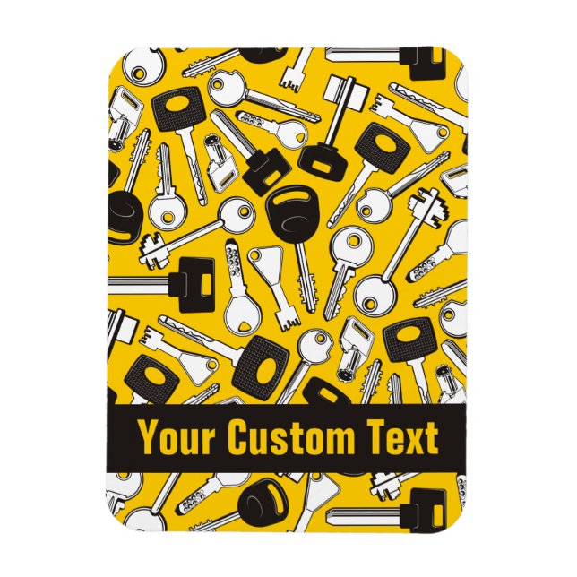 Set of Keys Background Magnet (Vertical)