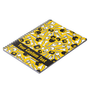 Set of Keys Background Notebook