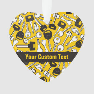 Set of Keys Background Ornament