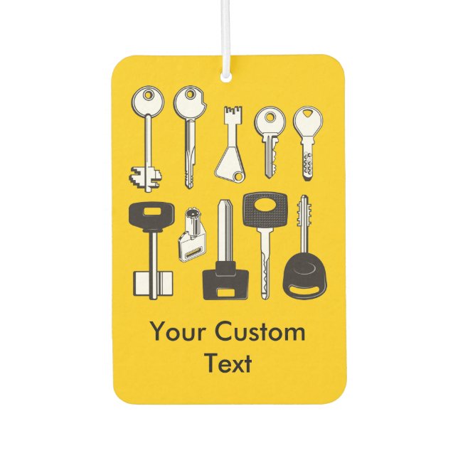 Set of Keys Car Air Freshener (Front)