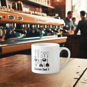 Set of Keys Espresso Cup