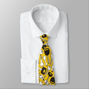 Set of Keys Pattern Tie