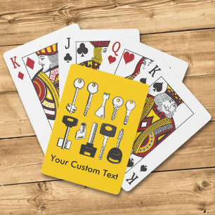 Set of Keys Playing Cards