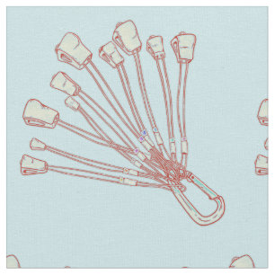 Set of rock climbing wires fabric