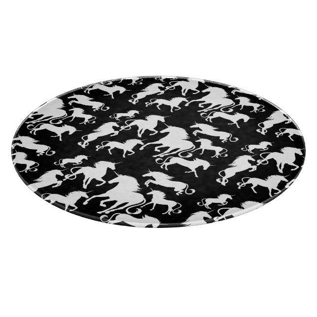 set of unicorns cutting board (Corner)