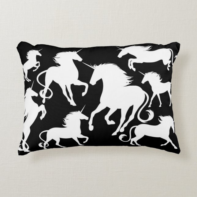 set of unicorns decorative cushion (Front)