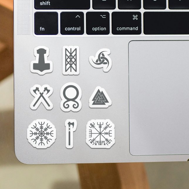 Set of Viking Symbols Stickers (Set of Viking Symbols Stickers)
