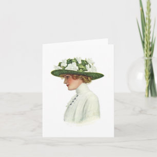 Set of Vintage Millinery Notecard (8)