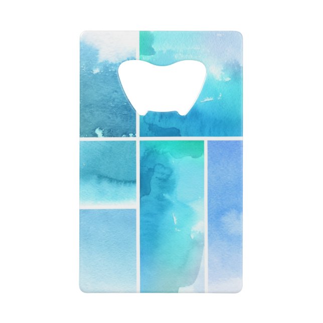 Set of watercolor abstract hand painted 2 (Front)