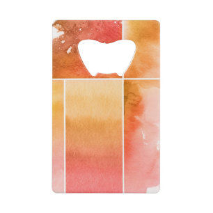 Set of watercolor abstract hand painted 4