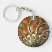 Set Phasers Orange Abstract Flames