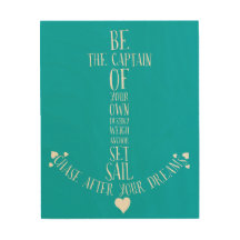 Set Sail and Chase Your Dreams Anchor Quote Art