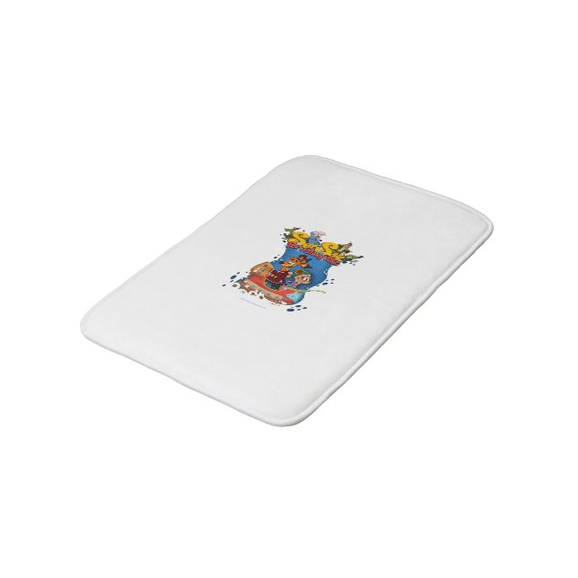 Set Sail for a Funny Tale Bath Mat (Angled)
