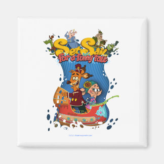 Set Sail for a Funny Tale Magnet