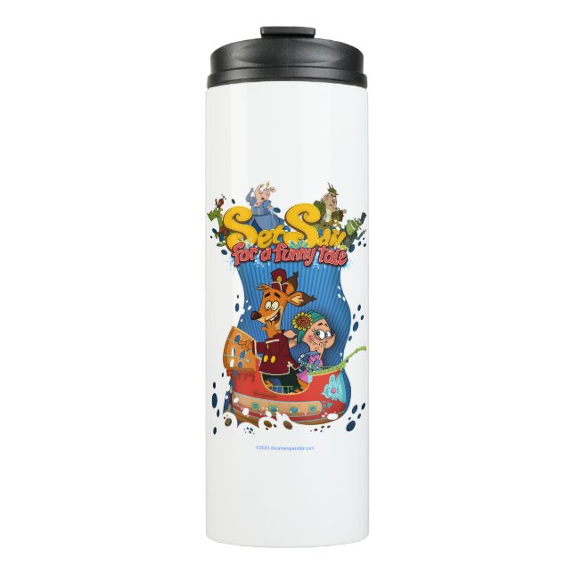 Set Sail for a Funny Tale Thermal Tumbler (Front)