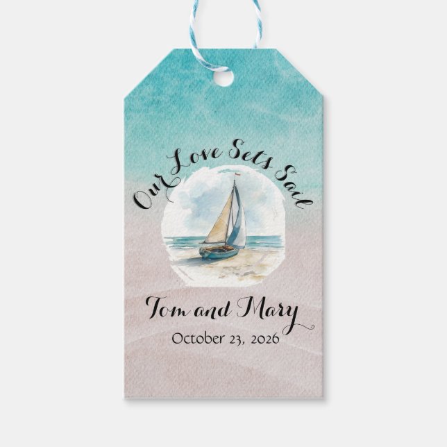 Set Sail Gift Tag (Front)