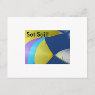Set Sail! Postcard