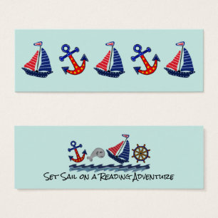 Set Sail Reading Adventure Bookmarks