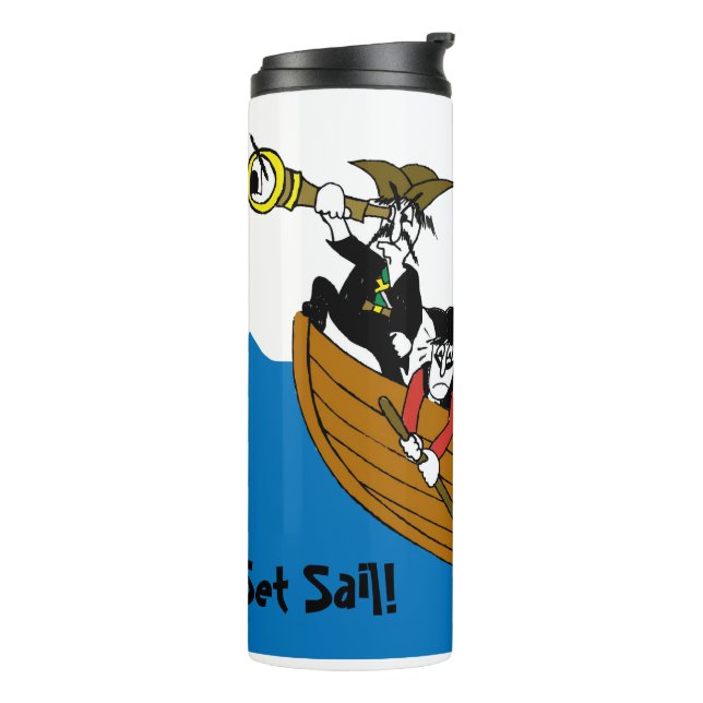 Set Sail! Thermal Tumber Thermal Tumbler (Rotated Left)