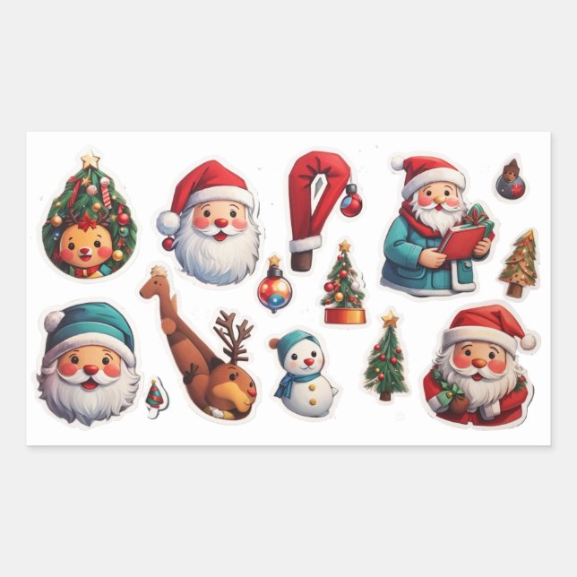 Set sticker christmas (Front)