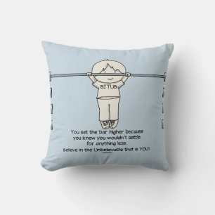 Set the Bar Higher Cushion