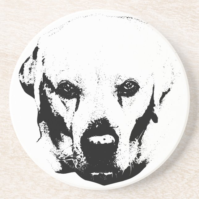 Set the Cup, Meet His Eyes Coaster (Front)