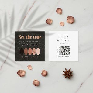 Set the Tone Copper Sunset Colour Palette ID1323 Enclosure Card