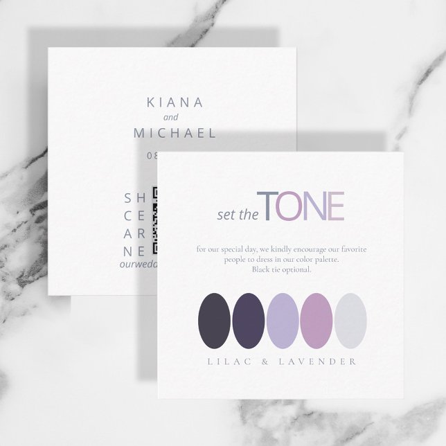Set the Tone Lilac & Lavender Colour Palette ID983 Enclosure Card (Creator Uploaded)
