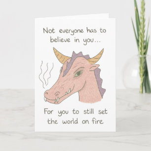 set the world on fire confidence dragon card