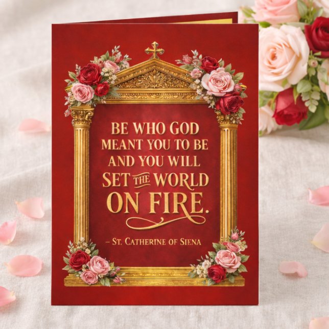 Set the World on Fire Confirmation Catherine Siena Card (Creator Uploaded)