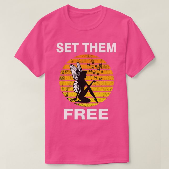 Set Them Free 1 T-Shirt (Design Front)